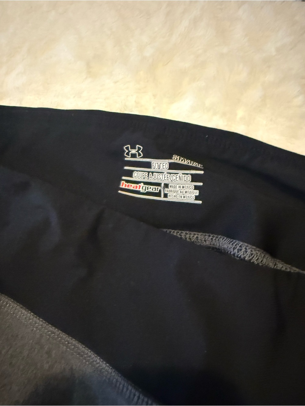 Under Armour Black Kids HeatGear Leggings